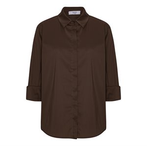 Amaze Cph - Norma Skjorte - Dark Brown